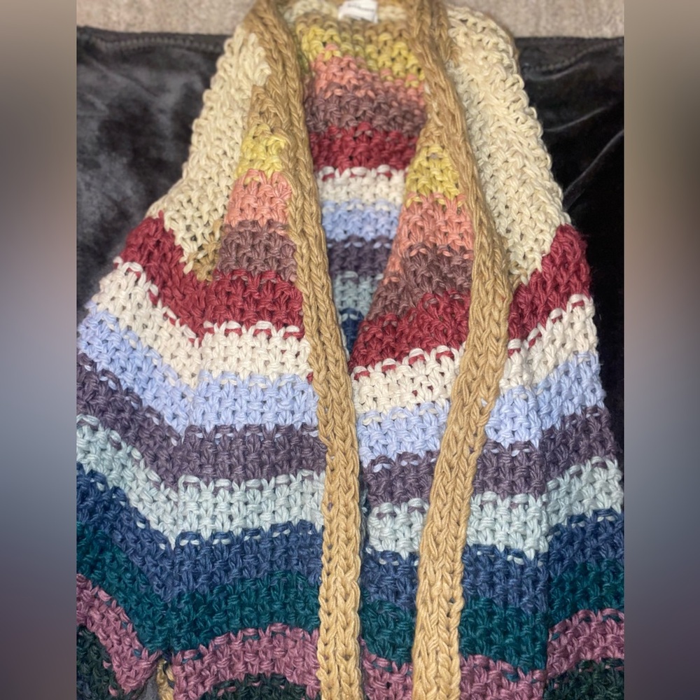 Bohme weaved cardigan beautiful colors